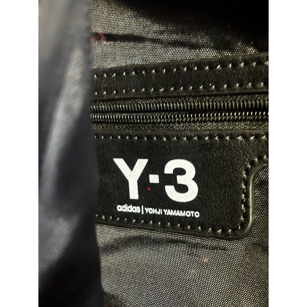 Adidas Y-3 Yohji Yamamoto Sling Bag Black Crossbody Shoulder Backpack Techwear - Picture 5 of 10